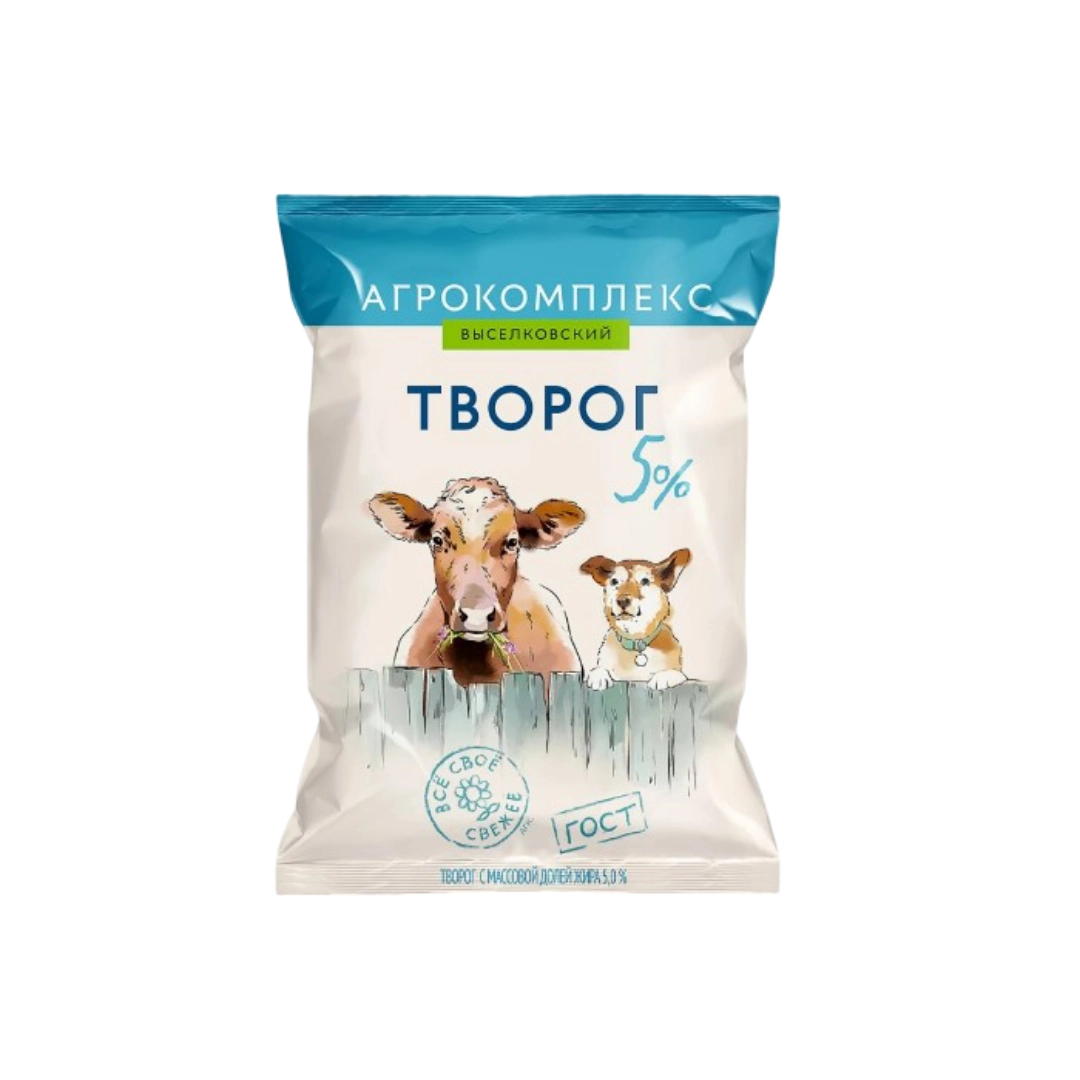 Творог Агрокомплекс 5% 180 г