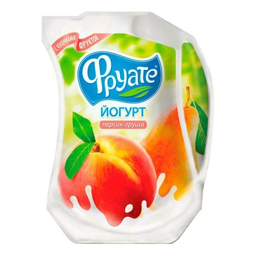 Йогурт питьевой Фруате Персик-груша 1.5% 950 г