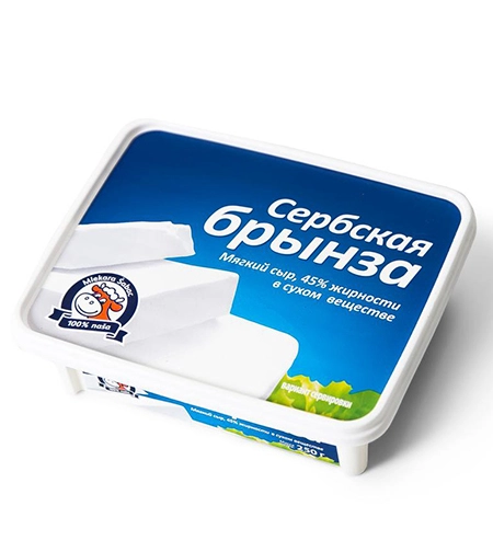 Сыр Mlekara Sabac Брынза Сербская 22% мягкий