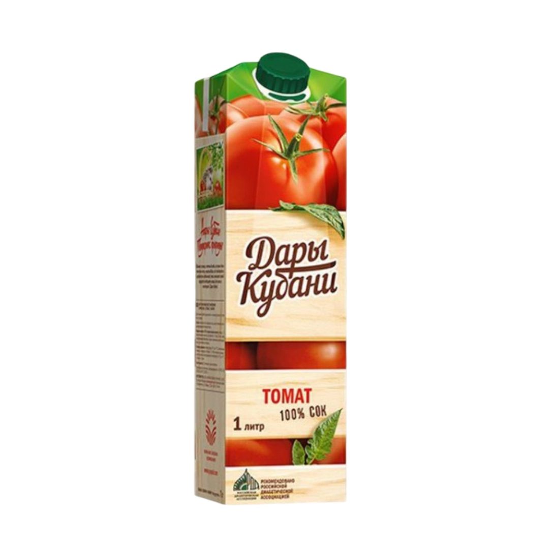 Нектар Дары Кубани томатный с солью 1 л