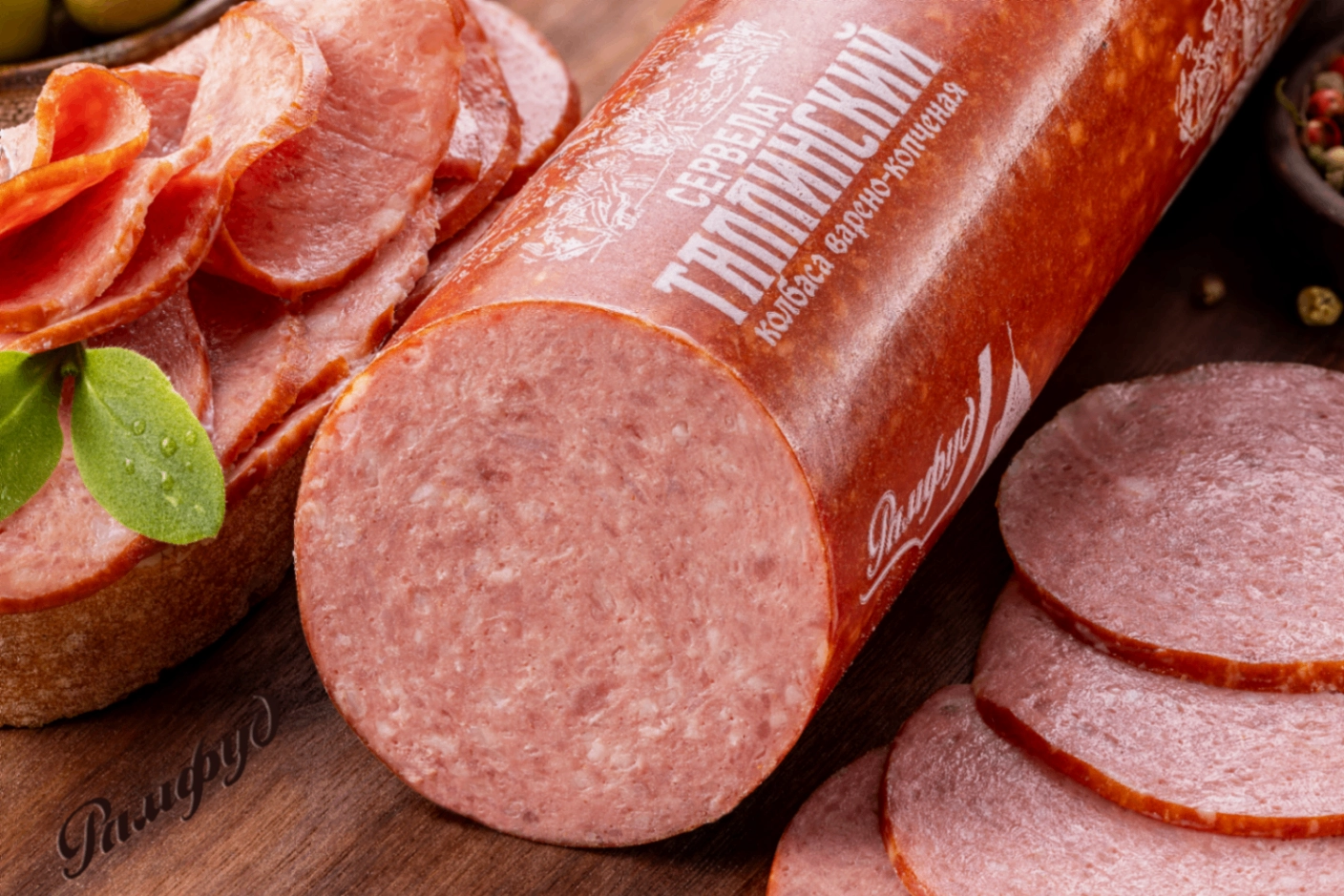 Колбаса Рамфуд Сервелат Таллинский варено-копченый 350 г