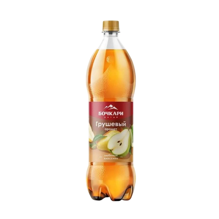 Напиток Бочкари Лимонад Грушевый аромат 1.3 л