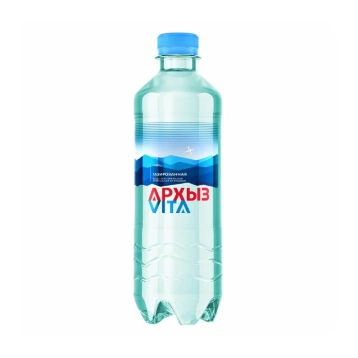 Вода Архыз Vita минеральная газированная 500 мл
