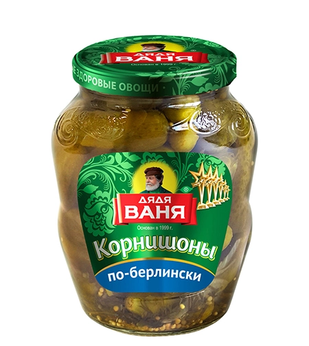 Корнишоны Дядя Ваня По-берлински 350 г