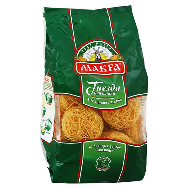Макаронные изделия Макфа Капеллини Гнезда 450 г