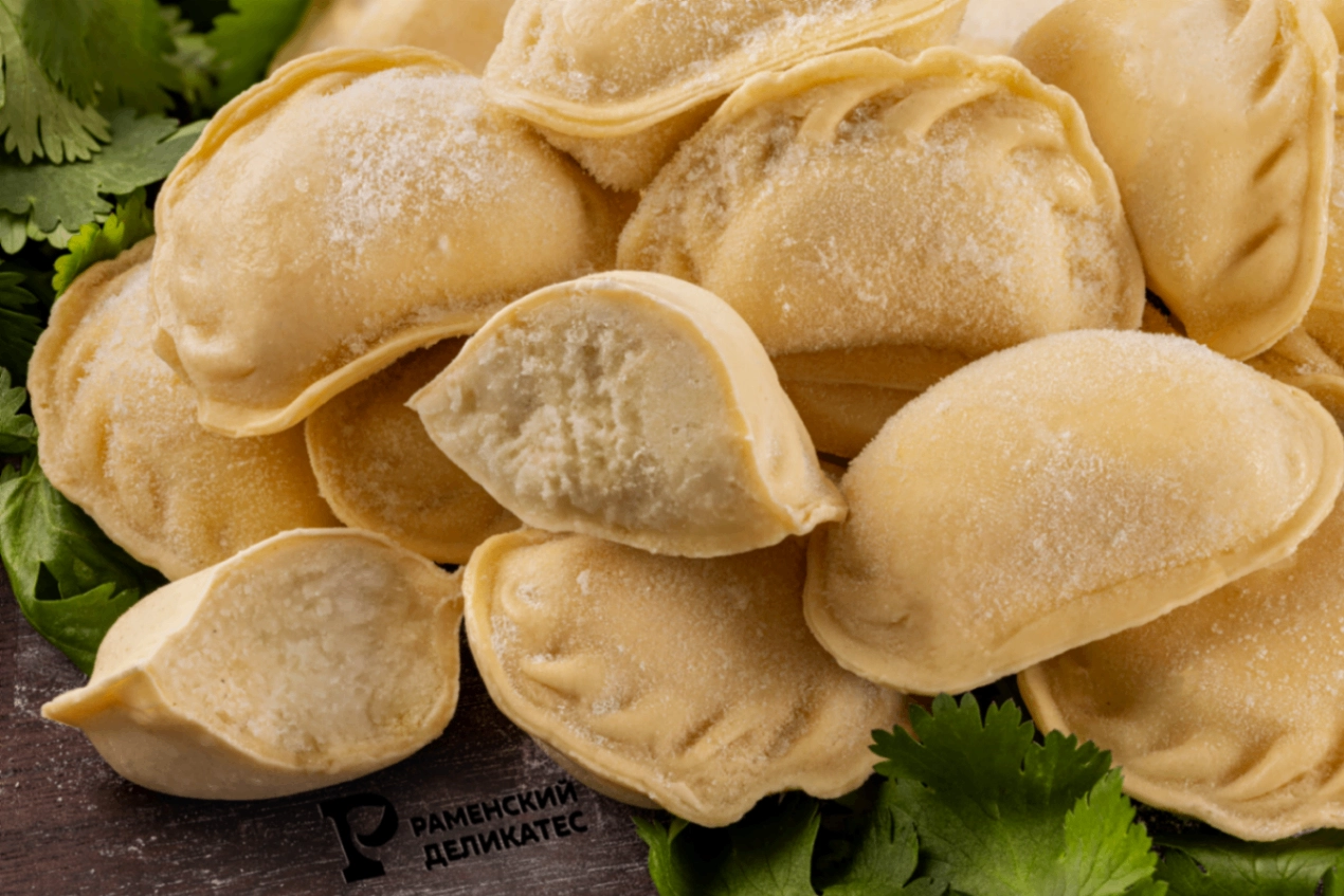 Вареники с картофельным пюре и беконом 450 г