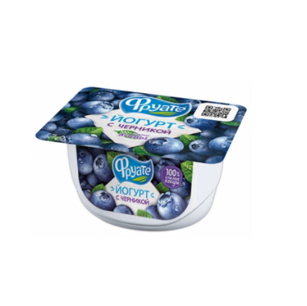 Йогурт Фруате с черникой 2.5% 125 г