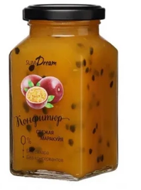 Конфитюр Слим Дрим без сахара Маракуйя 300 г